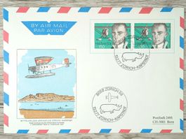 TR09 Enveloppe + Timbre Suisse 1977