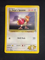 Pokemon Lt. Surge's Spearow 52/132 WOTC Gym Heroes EN
