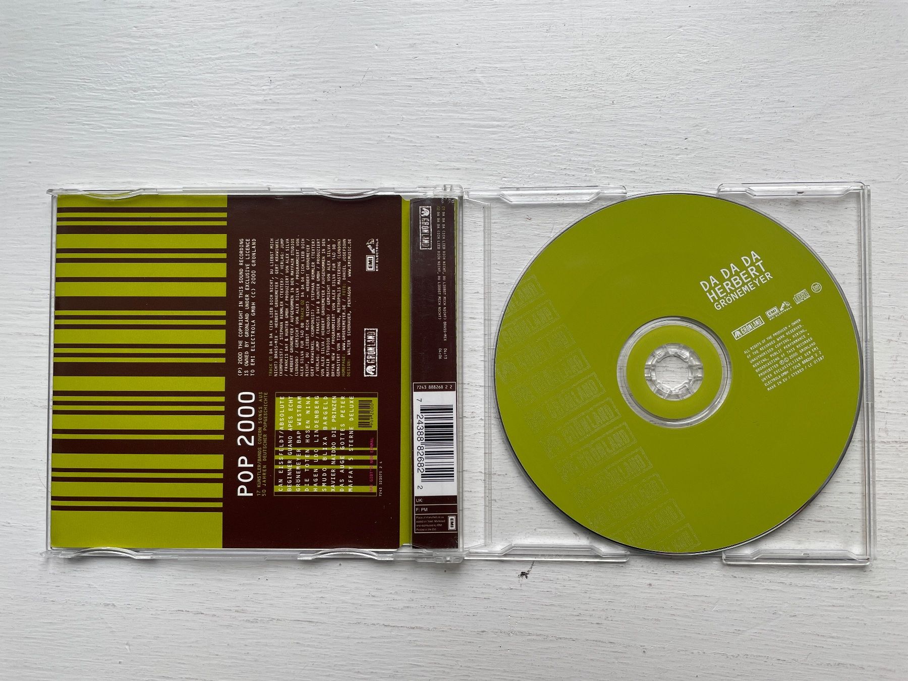 CD: Herbert Grönemeyer - Da Da Da - Maxi-CD, 2000 – Usato da Zürich venduto da Andy_t71 1