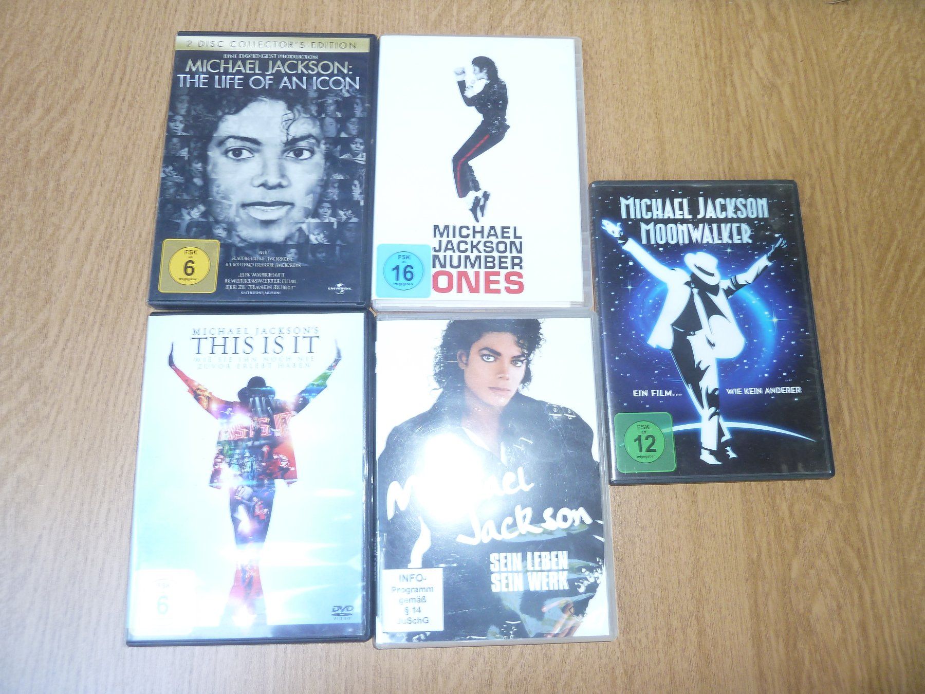 Alle DVDs: Michael Jackson DVDs Konvolut 5 Stck – Gebraucht aus Rieden SG von jamilau 4