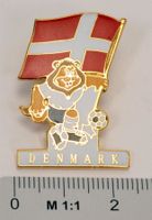 Fussball Euro 1996  Pin Denmark Rare