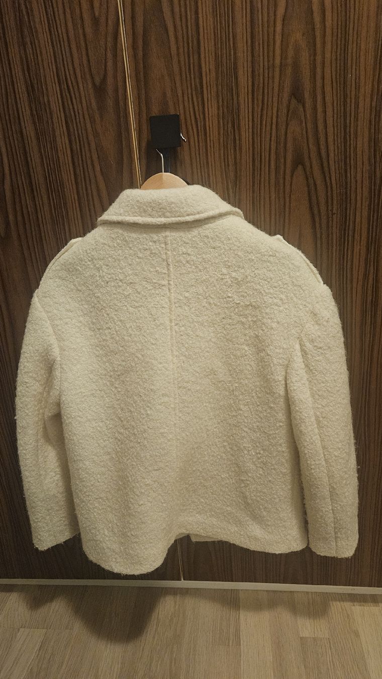 Cappotti: Kurzmantel, Creme Bouclé Gr. S /M – Usato da Rapperswil SG venduto da liivea 3