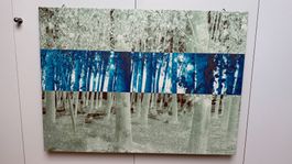 Leinwandbild Birke, 60x90 cm