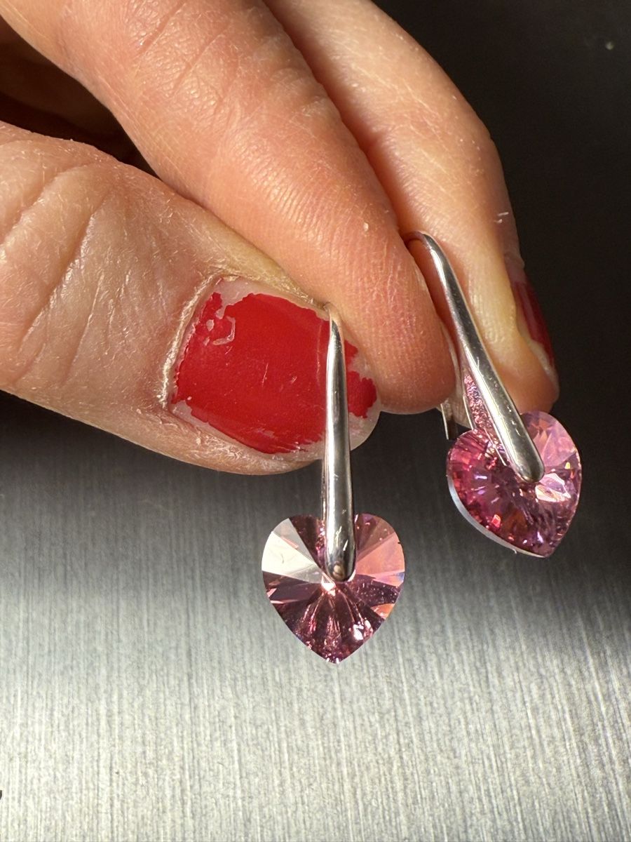 Swarovski Orecchini pendenti & Orecchini a lobo: Swarovski Crystels Herzchen Ohrringe NEU – Nuovo e nell'imballaggio originale da Basel venduto da Chili007 2