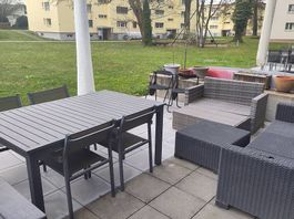 Gartentisch mit 4 Stühlen