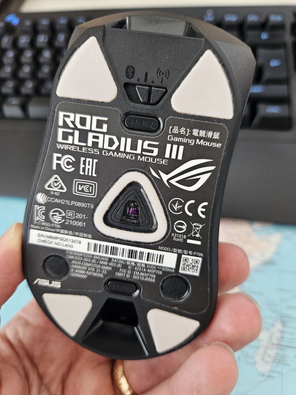 Asus Mouse: Asus ROG Gladius III Wireless – Usato da Bellach venduto da IndianerJoe 4