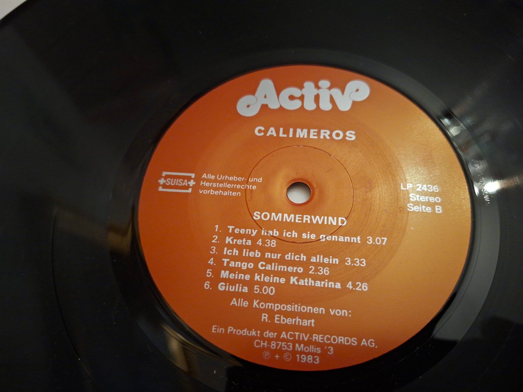 Dischi in vinile: Schlager LP - Calimeros - Sommerwind – Usato da Bernex venduto da Wannabehasbeen01 5