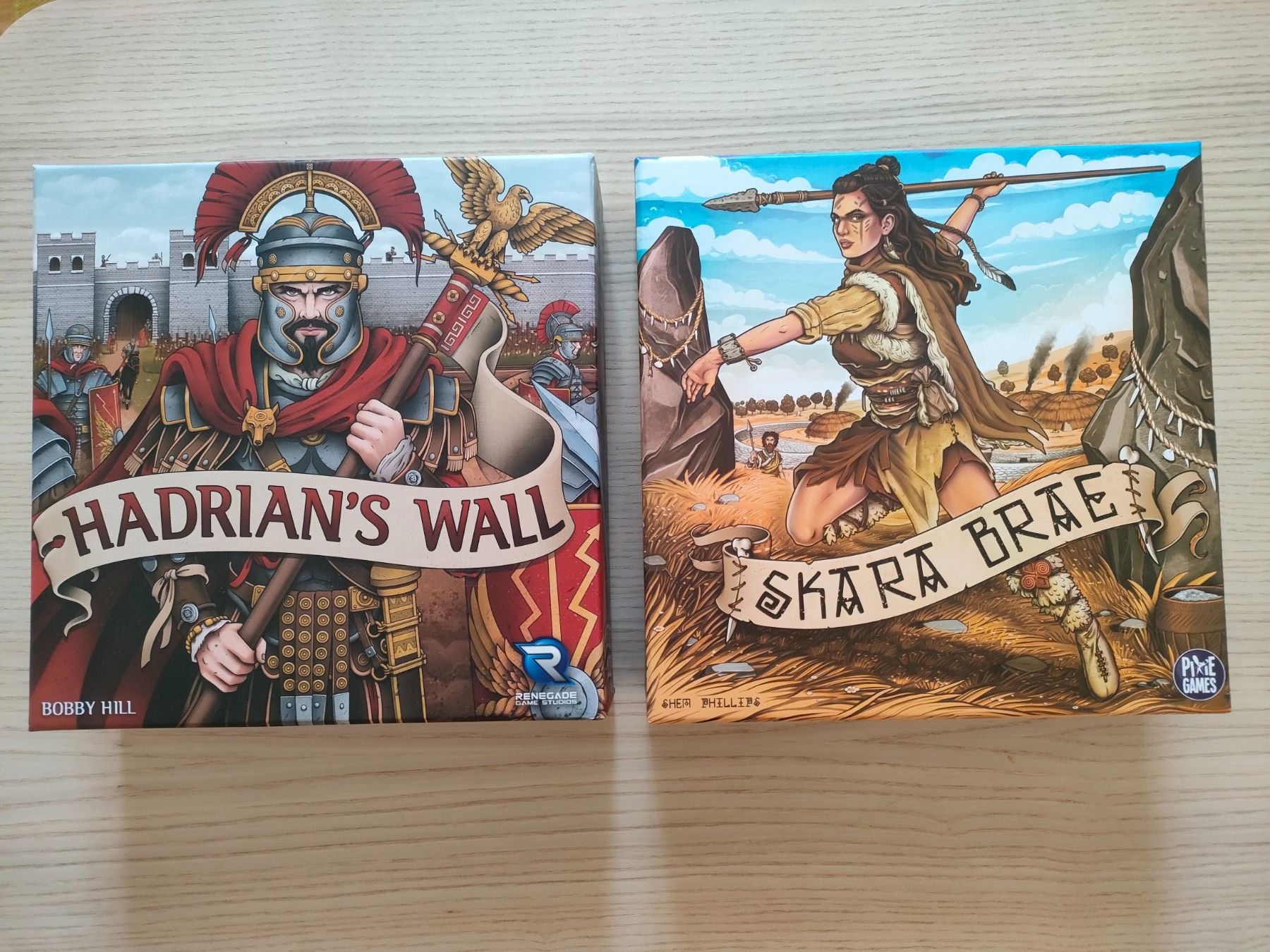 Jeux: Hadrian's wall & Skara Brae – D'occasion à Chiasso par 0dl0
