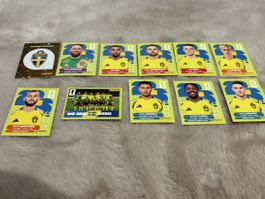 Panini FIFA World Cup 2026 SWE stickers 11 pièces