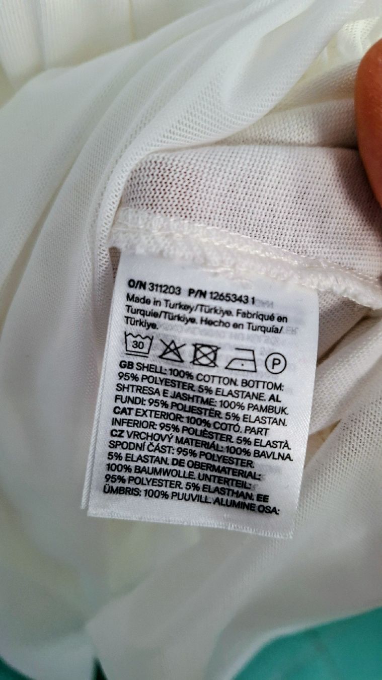 H&M Vestiti: Robe longue blanche H&M, taille M, neuve! – Nuovo e nell'imballaggio originale da Jussy venduto da drs_sb7q 3