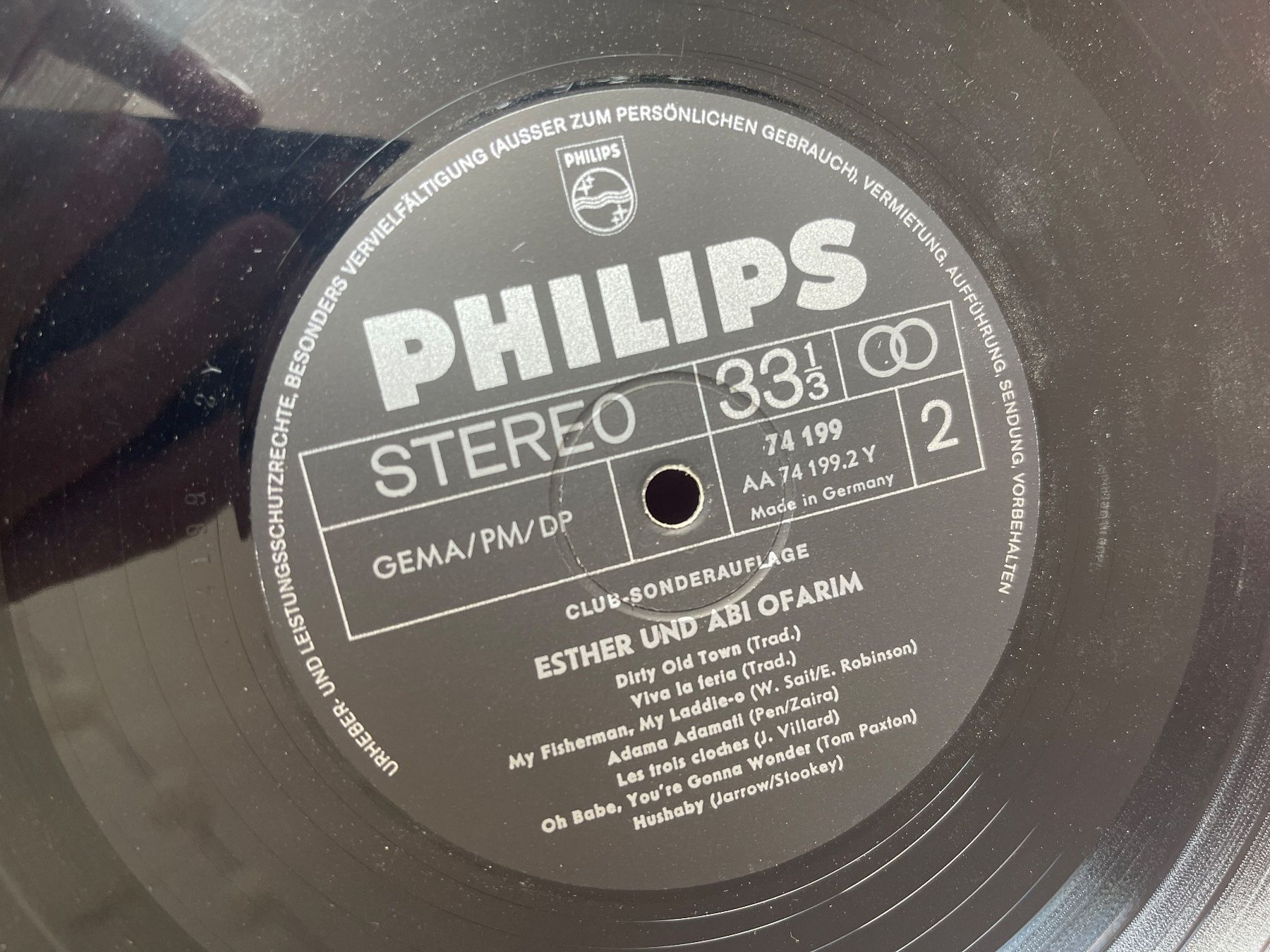 Dischi in vinile: A594/Esther + Abi Ofarim – Usato da Frutigen venduto da Philippe_jsp 2