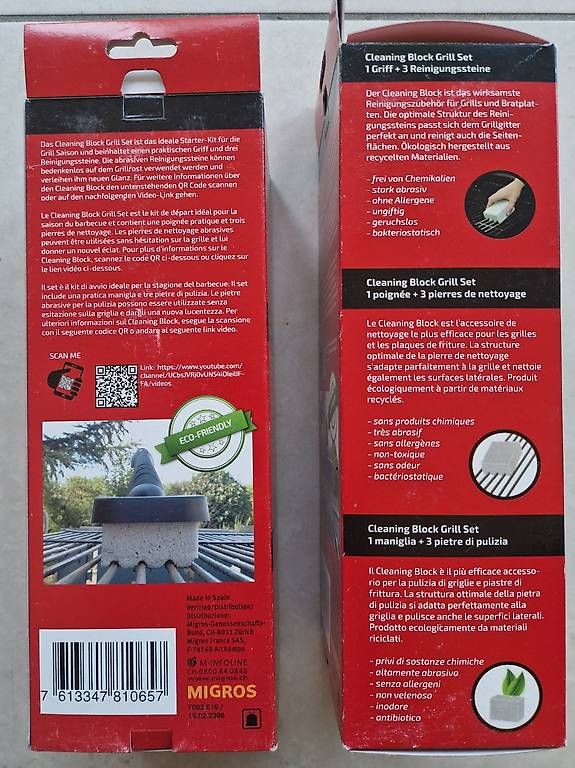Pflegeprodukte: 2 Cleaning Block Grill Set neuf – Gebraucht aus Villars-sur-Glâne von Mark_988 1