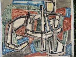 Vern Swansen Aquarell 1916-1992 Amerika