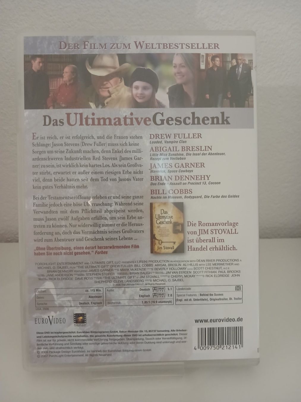 Tutti i DVDs: Das Ultimative Geschenk – Usato da St. Margrethen SG venduto da SamusAran 1