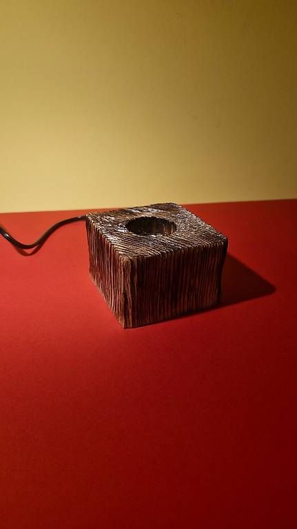 Lampade: Lampe de chevet en bois – Nuovo (secondo la descrizione) da Fully venduto da puma444 1