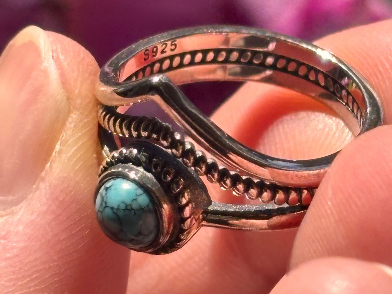 Anelli: Bague vintage turquoise – Nuovo (secondo la descrizione) da Lausanne venduto da mel2dreams 6