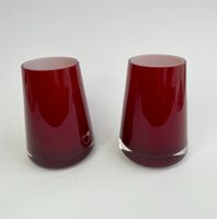 2 x Villeroy & Boch Numa Mini Vase deep cherry