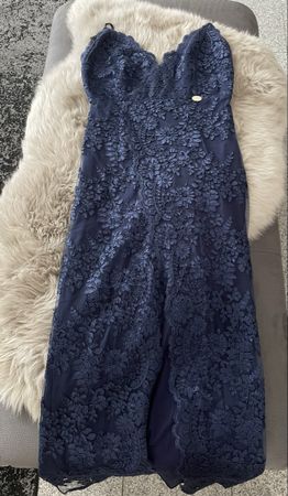 Cocktailkleid Gr.36 Dunkelblau