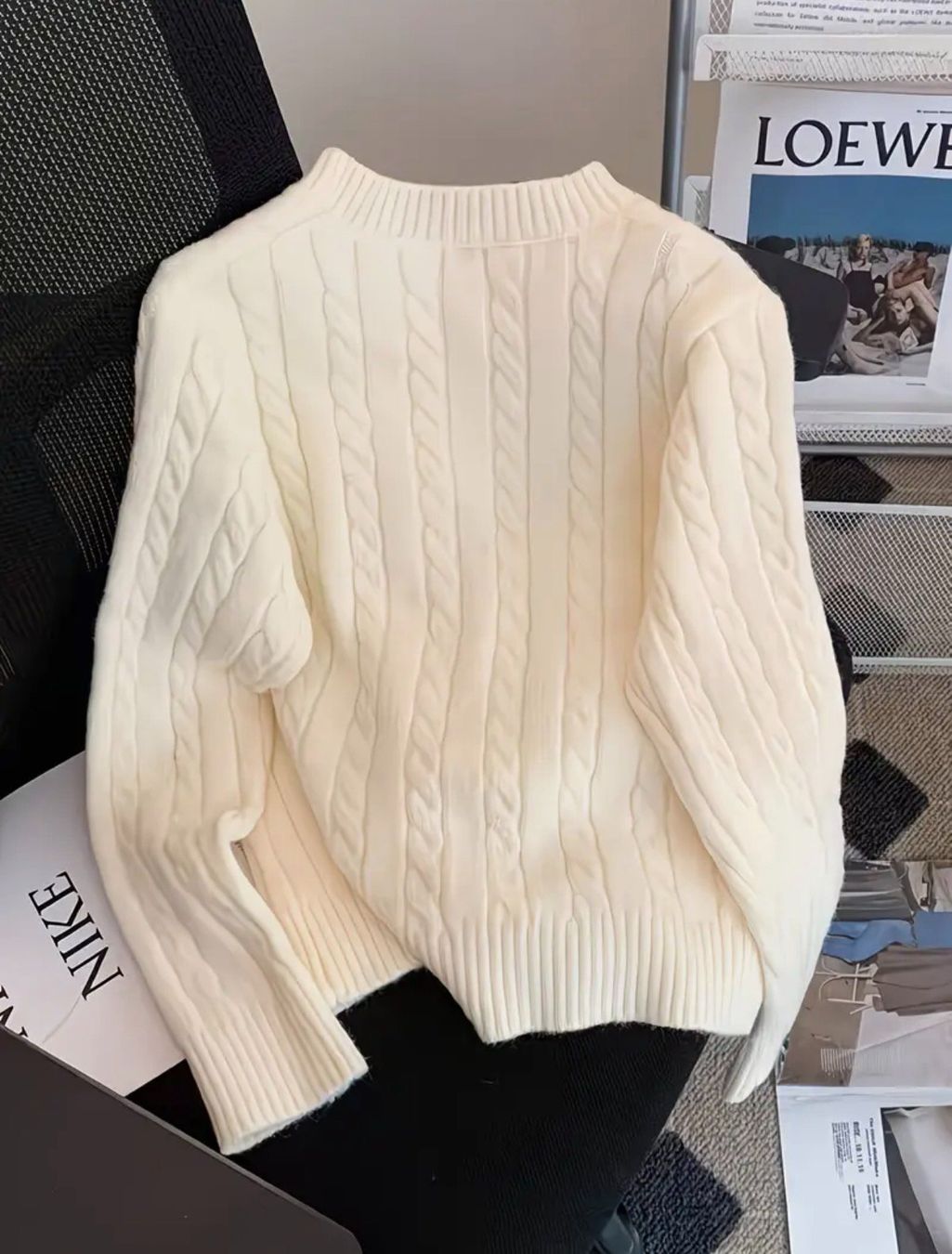 Maglioni & Felpe: ream Cable-Knit Sweater – Nuovo (secondo la descrizione) da Sion venduto da yasir.2021 1