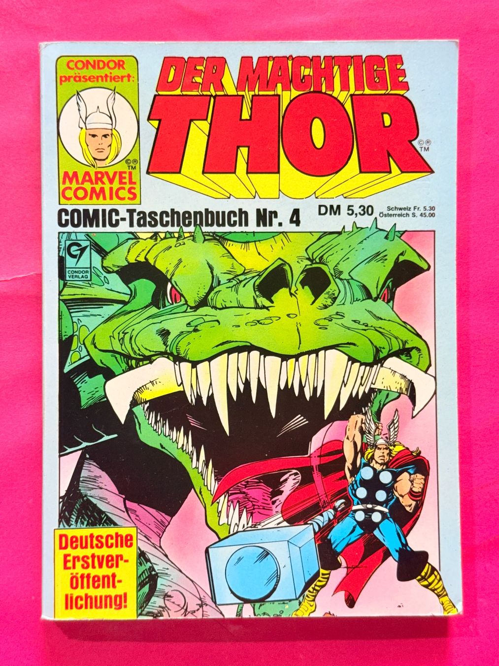 BD: Marvel Comics Der Mächtige Thor Comic Taschenbuch Nr. 4 Cond – D'occasion à Zuerich par SonderArt-Wertgut