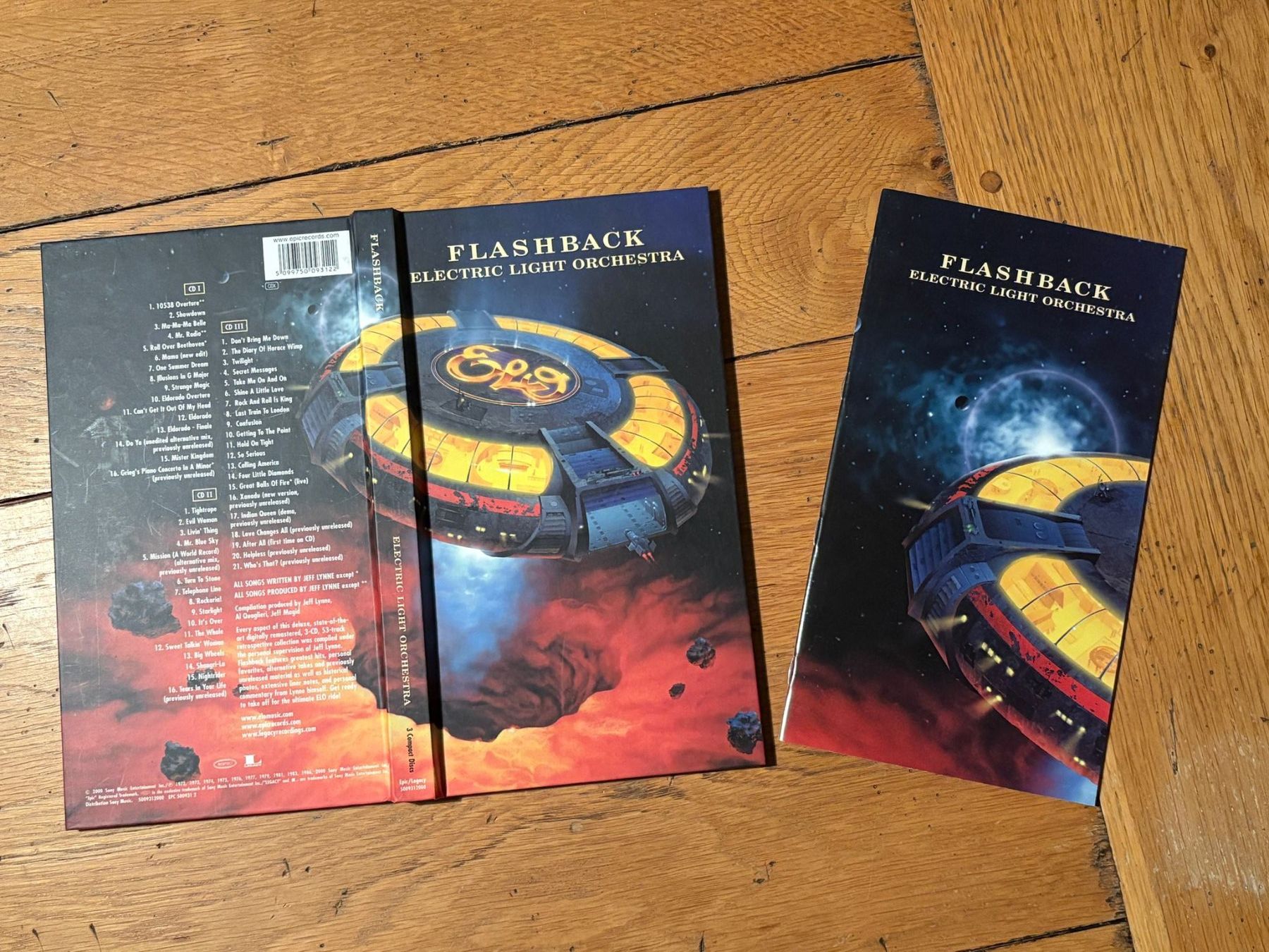CD: Electric Light Orchrstra ELO E.L.O. Flashback 3-CD Set Erstp – Usato da Wiedlisbach venduto da Andrisa 1