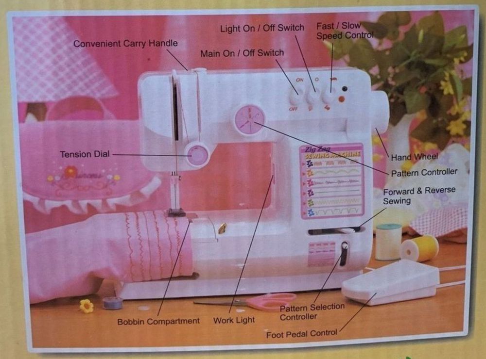 Zig Zag & Straight Lockstitch Children’s Sewing Machine Kaufen auf Ricardo