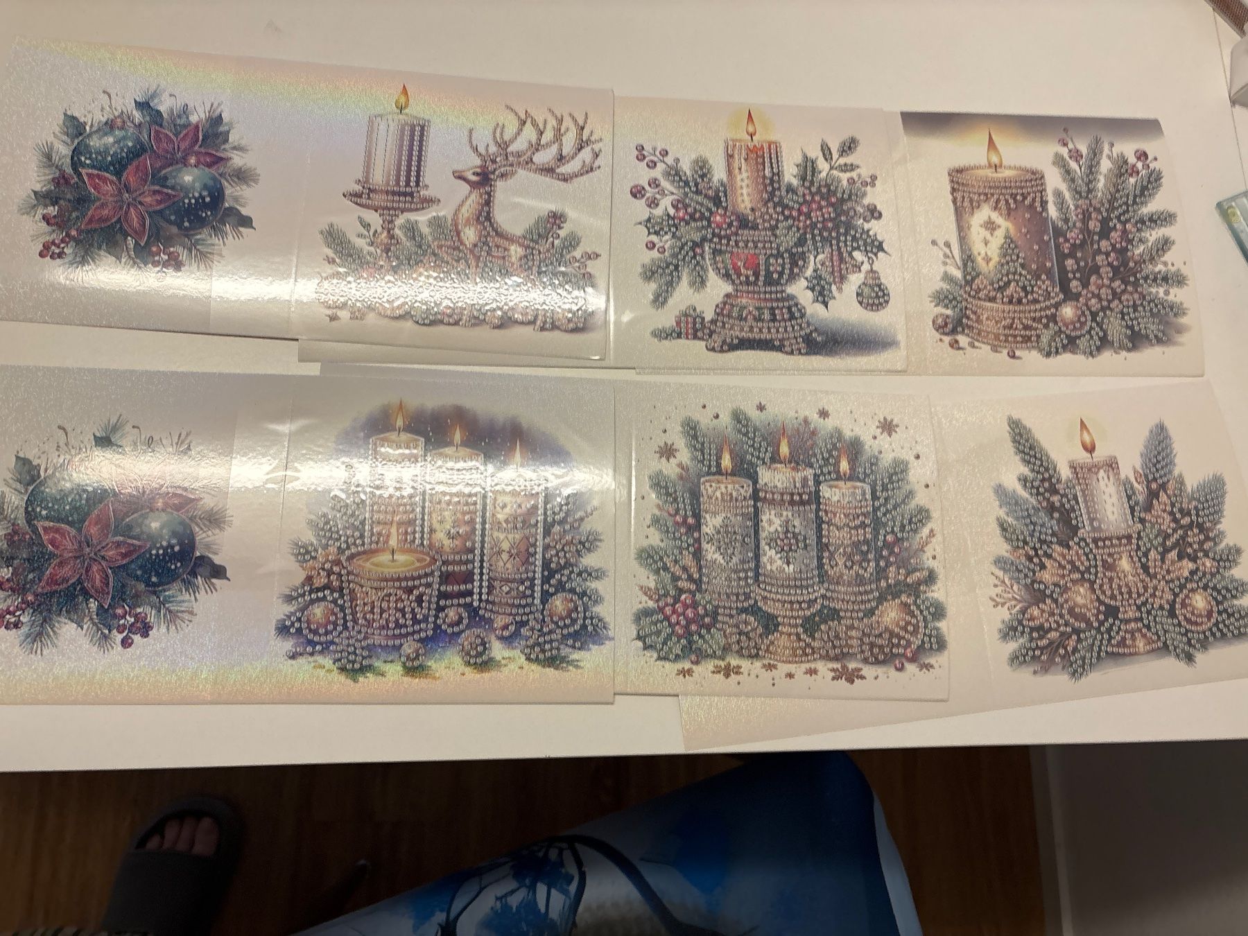 Kit bricolage: Diamant Paiting Karten Weihnachten – Nuovo e nell'imballaggio originale da Amriswil venduto da SCHLOSSGEISTLI