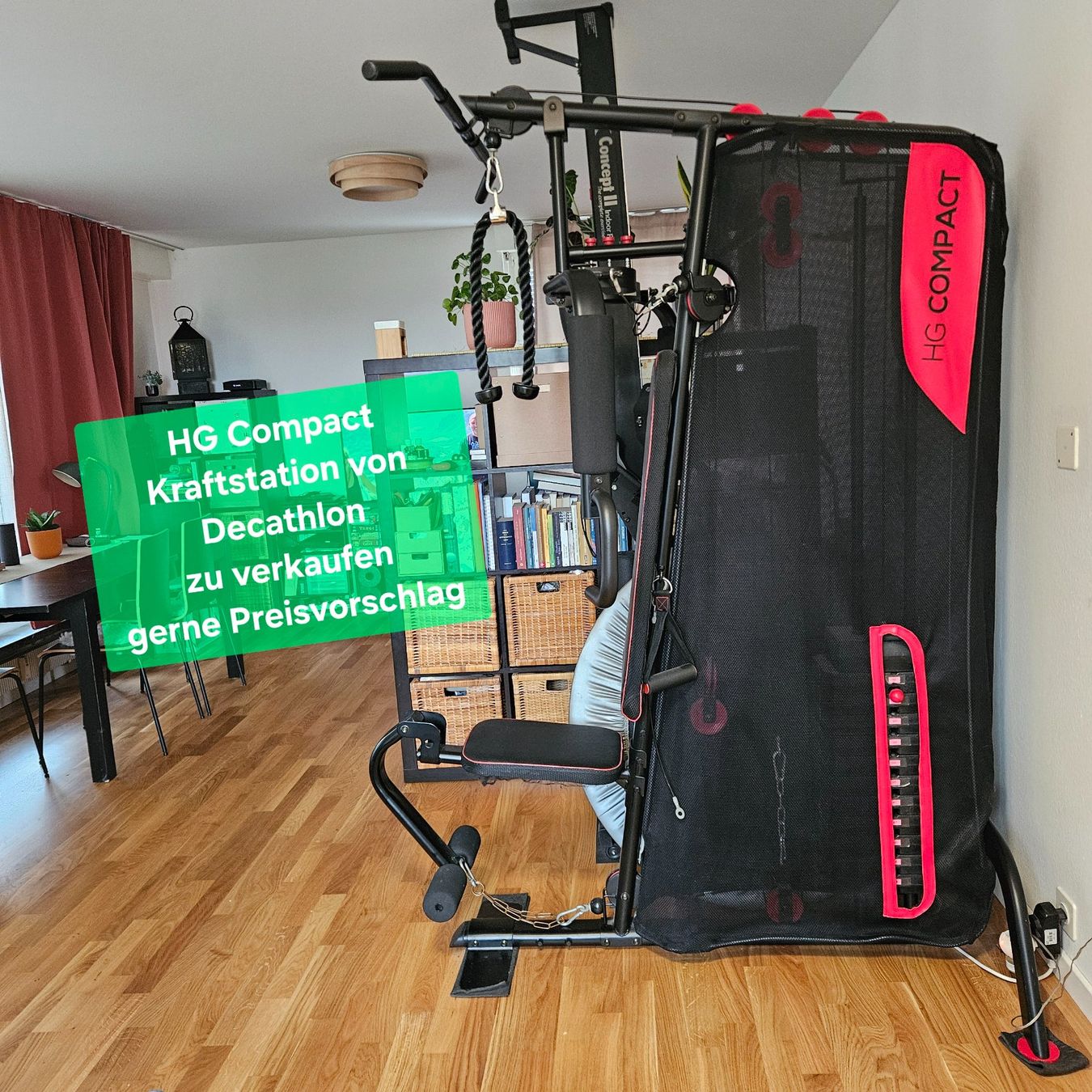 Hometrainer: HG Compact Kraftstation von Decathlon – Gebraucht aus Luzern von sca.li