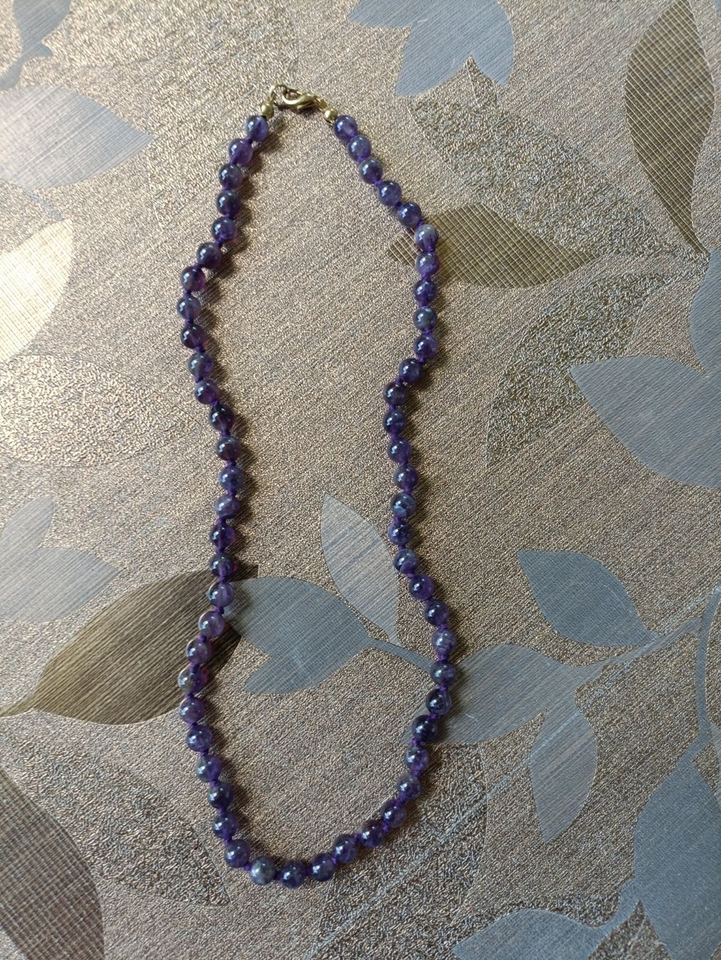 Catenine: Halskette Collier Amethyst 43cm – Usato da Zürich venduto da lowe51 1