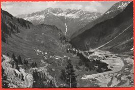 GÖSCHENEN Baustelle Kraftwerk Göscheneralp