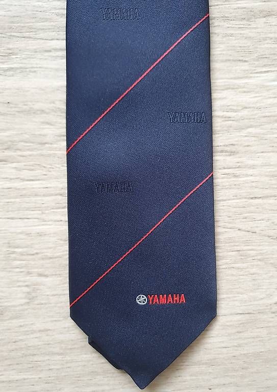 Krawatten: 30x Retro Yamaha Krawatten Dunkelblau/Rot – Neu und originalverpackt aus Staffelbach von MrMH 1