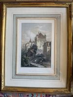 Gravure représentant Le Château de Lausanne
