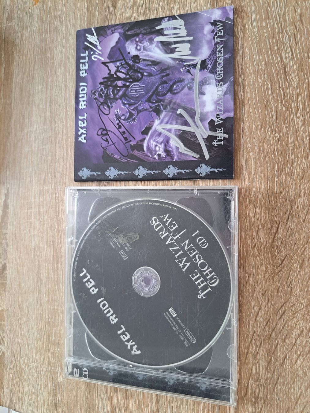 CD: Axel Rudi Pell - CD dédicacé – Usato da Sierre venduto da ronhextall