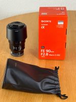 SONY FE 90mm F2.8 Macro G OSS Objektiv, OVP, wie neu