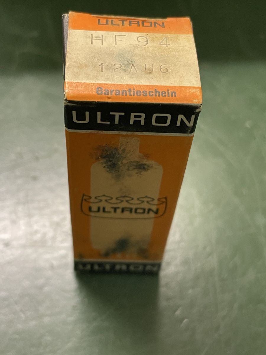 Elektronikbauteile: HF94/12au7 Ultron – Neu (gemäss Beschreibung) aus Oftringen von Jradioman 1