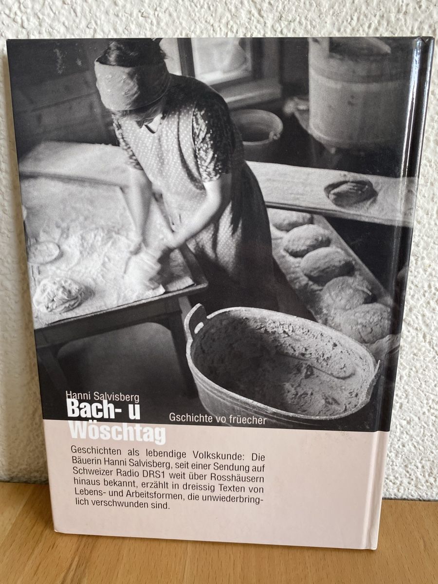 Bücher: Bach- u Wöschtag - Hanni Salvisberg – Gebraucht aus Schwarzenburg von Michellu 2