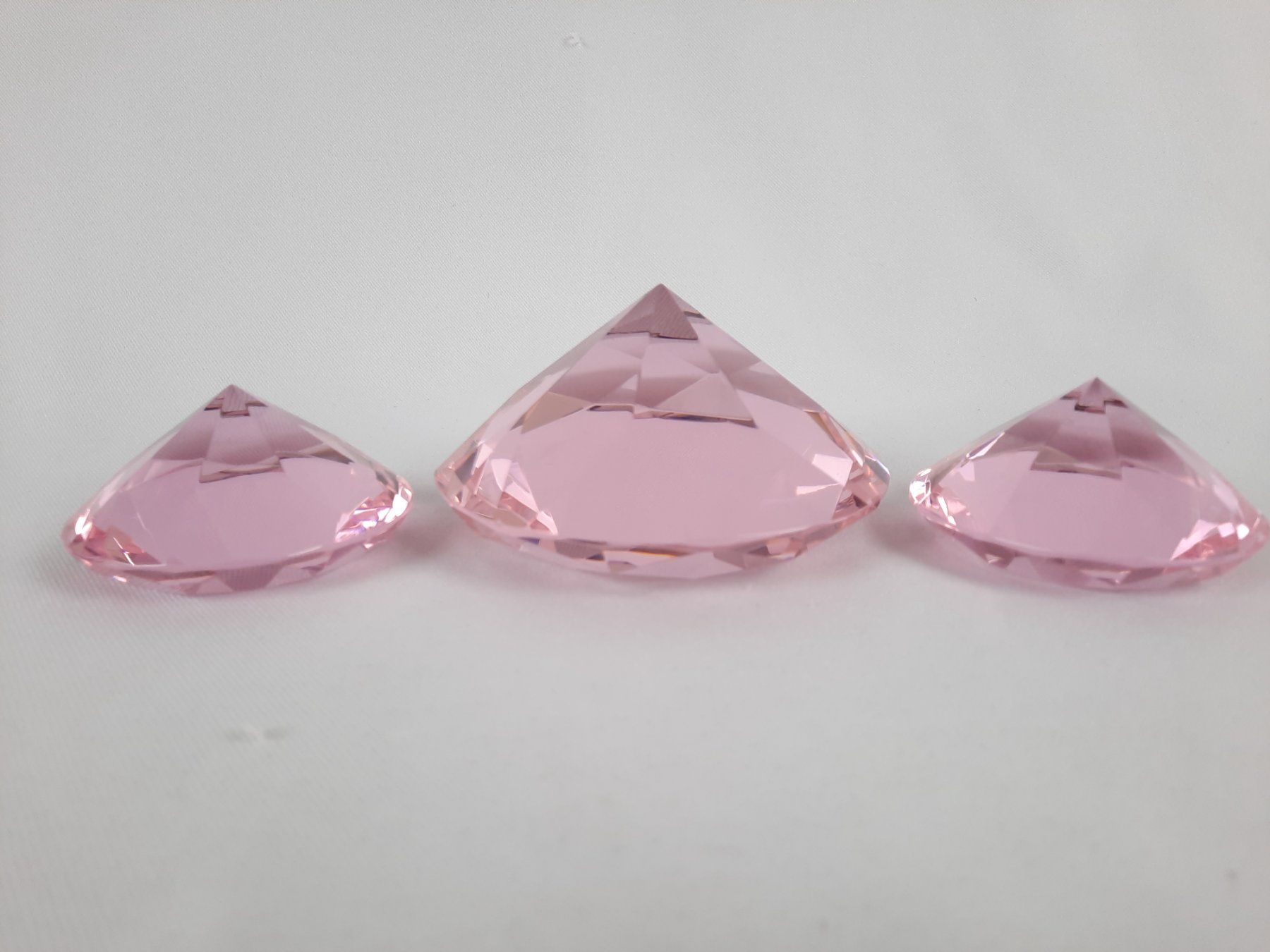 Verres: 3 Rosé Glaskristalle – D'occasion à Beinwil am See par Restwert_Beinwil 4