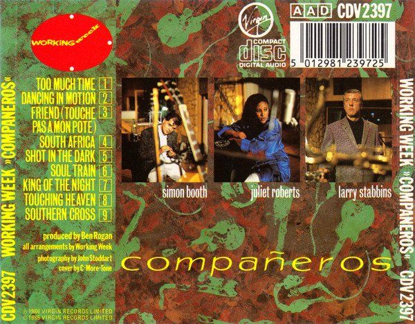 CD: CD Working Week - Companeros (1986) – Usato da Möriken AG venduto da mineralia 1
