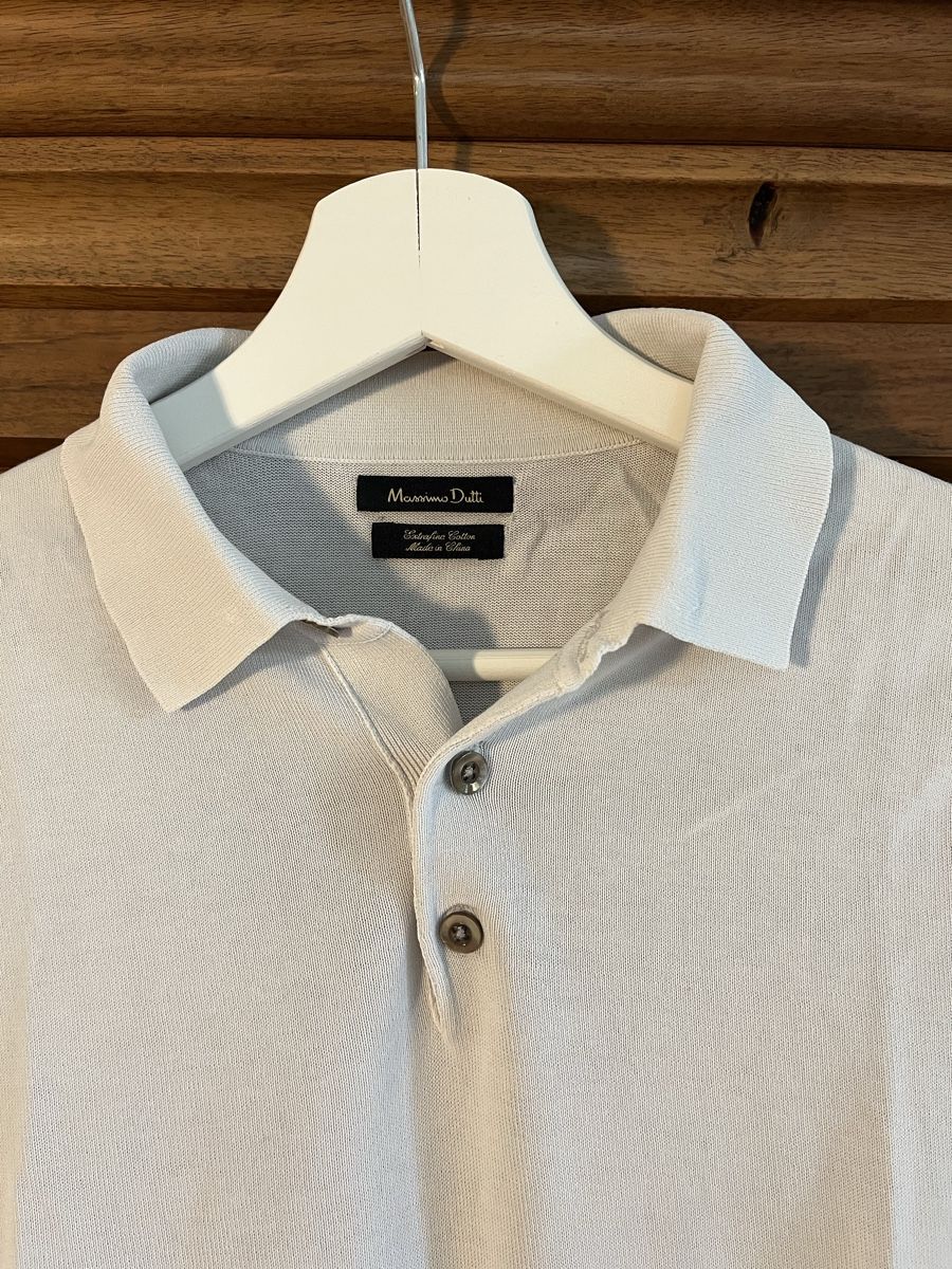 Massimo Dutti Polos: Poloshirt, hellgrau, Gr. M, Massimo Dutti – D'occasion à St. Gallen par Gloom22