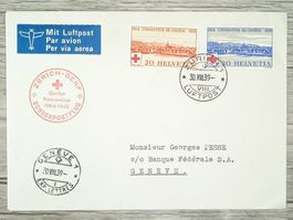 TR13 Enveloppe + Timbre Suisse 1939