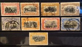 Rumaenien 1906 Carol I Regierungsjubilaeum Klassik 9V gest.