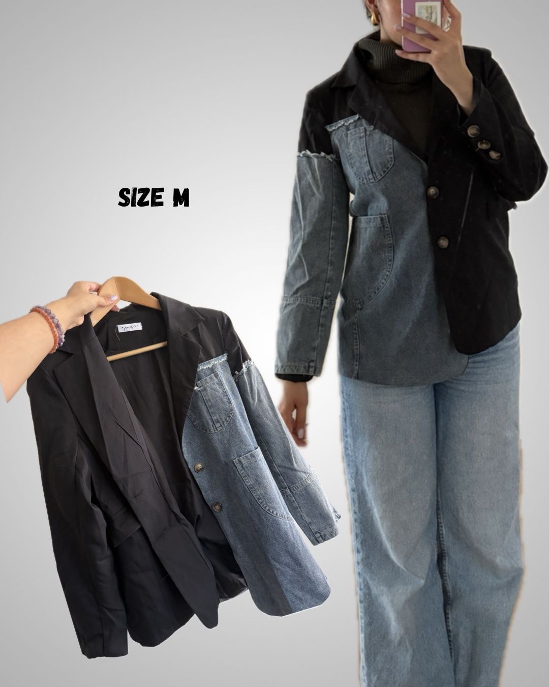Jacken: Veste blazer originale et branchée – Gebraucht aus Montreux von m.mlkstn