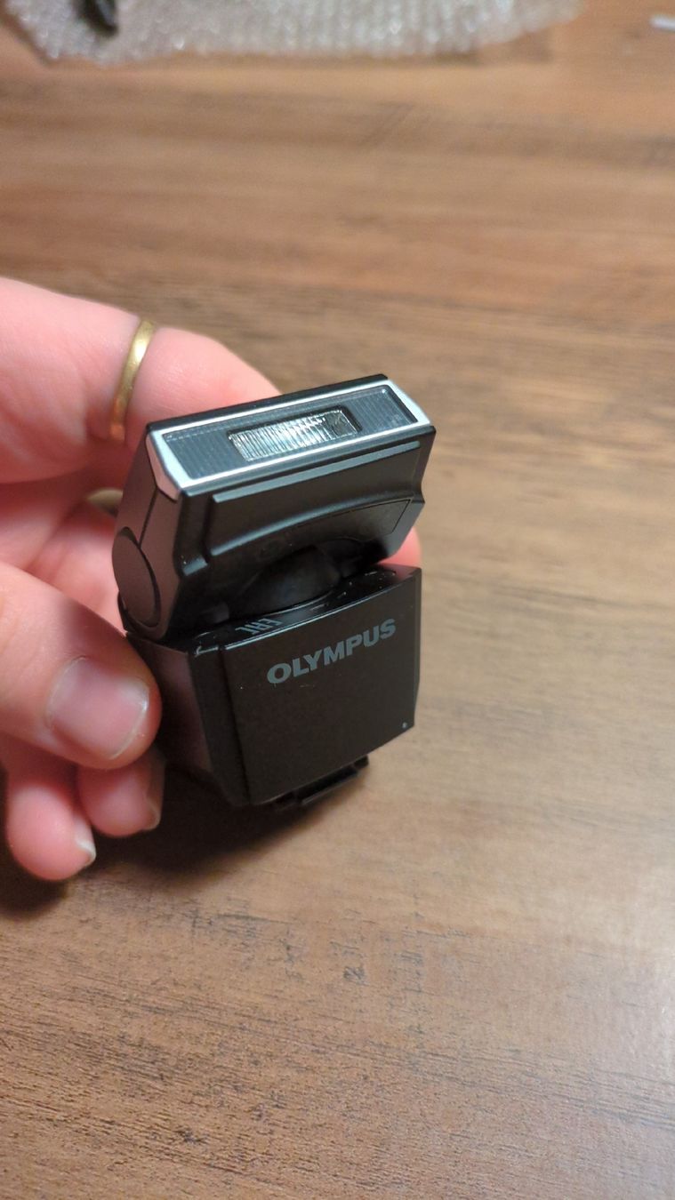 Olympus Blitze: Olympus FL-LM3 Blitz / Flash mit Diffusor / avec diffuseur – Gebraucht aus Genève von david_030