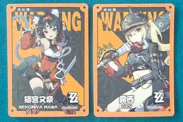 ZZZ 2 Thick Cards SSR Holo Waifu Zenless Zone Zero