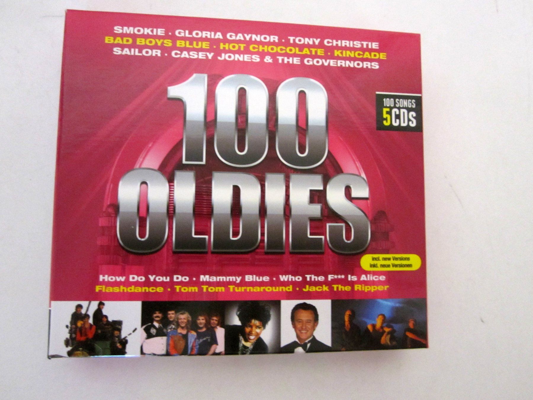 CDs: Musik-CDs mit Oldies, 100 Titel (5 CDs) – Gebraucht aus Binningen von fel_8mgn