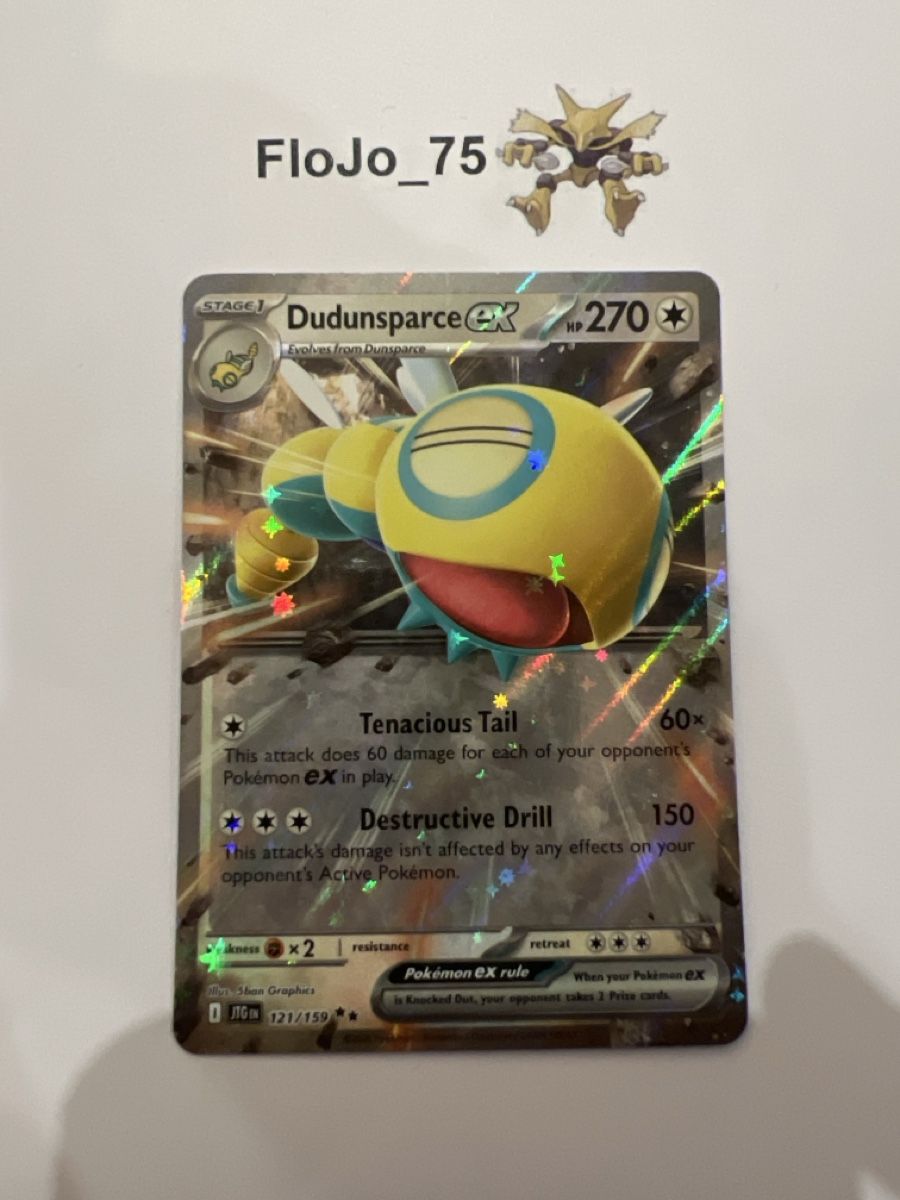 Pokémon Carte collezionabili: Dudunsparce ex 121/159 – Usato da St-Blaise venduto da FloJo_75