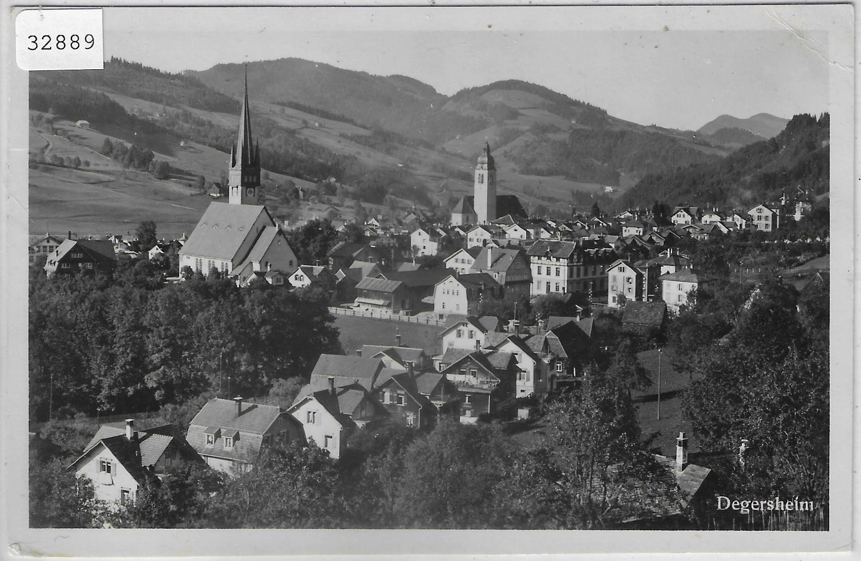 Cartoline postali: Kurort Degersheim - Generalansicht – Usato da Ettingen venduto da Kartenplanet