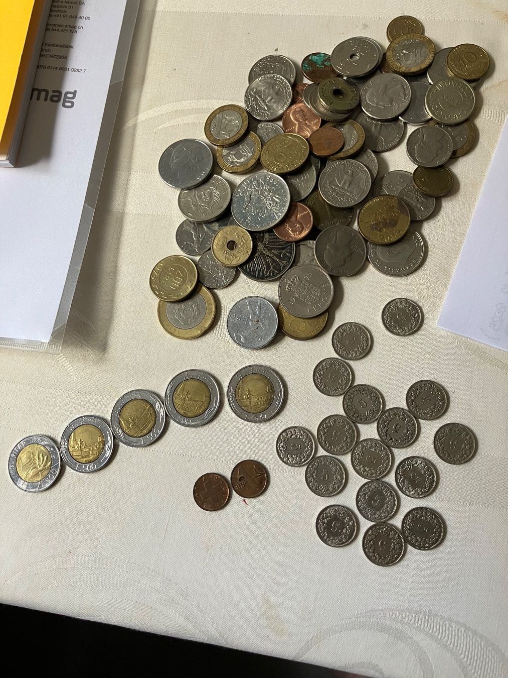 Toutes les monnaies: Monete europee e non – D'occasion à Rancate par FiorAngela011