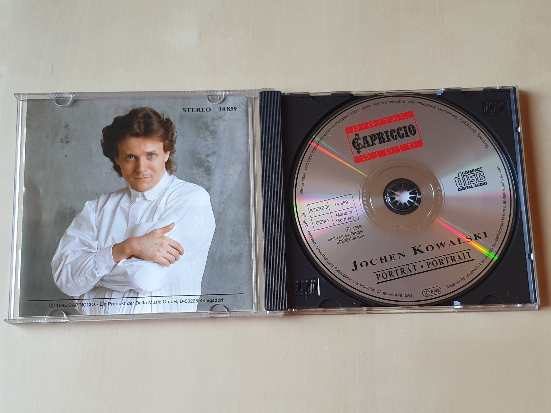 CD: Jochen Kowalski Porträt Portrait – Usato da Stansstad venduto da collectorsshop 2