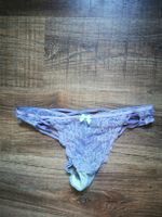 Slip Damen Lavendel Spitze mit Schleife Grösse S/M